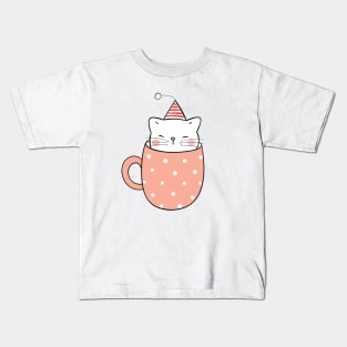 Cat Birthday Kids T-Shirt